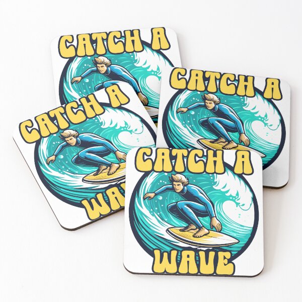 Item preview, Ocean Surfer Wave Beach Enthusiast Catch A Wave designed and sold by TKsTees.