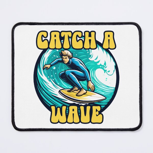 Item preview, Ocean Surfer Wave Beach Enthusiast Catch A Wave designed and sold by TKsTees.