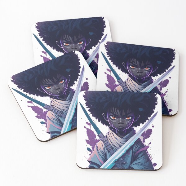 Item preview, African Kid Samurai designed and sold by TondoMeander.