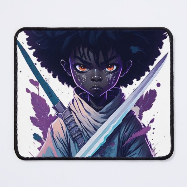 Item preview, African Kid Samurai designed and sold by TondoMeander.