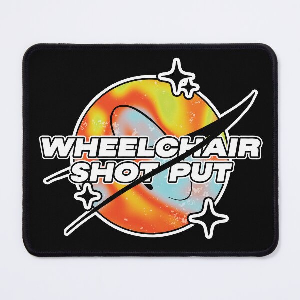Item preview, Wheelchair Shot Put Melty Space designed and sold by orlumbuspirate.