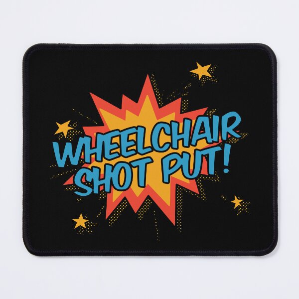 Item preview, Wheelchair Shot Put! designed and sold by orlumbuspirate.
