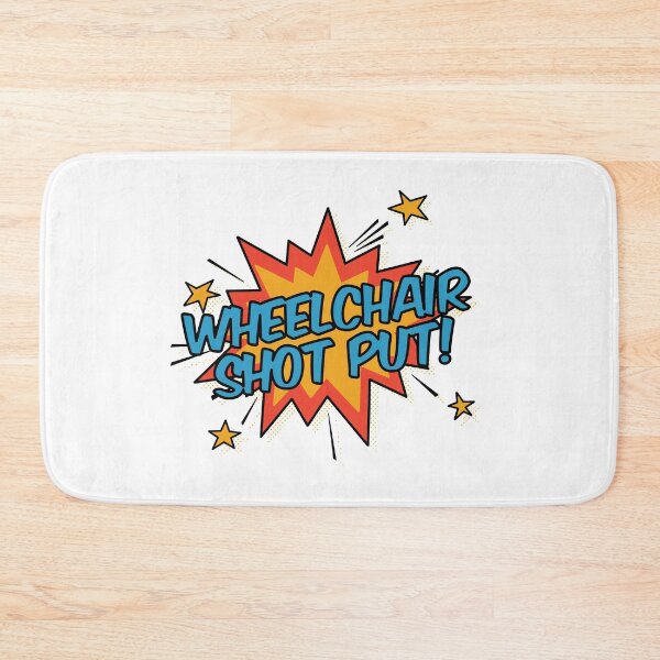Item preview, Wheelchair Shot Put! designed and sold by orlumbuspirate.