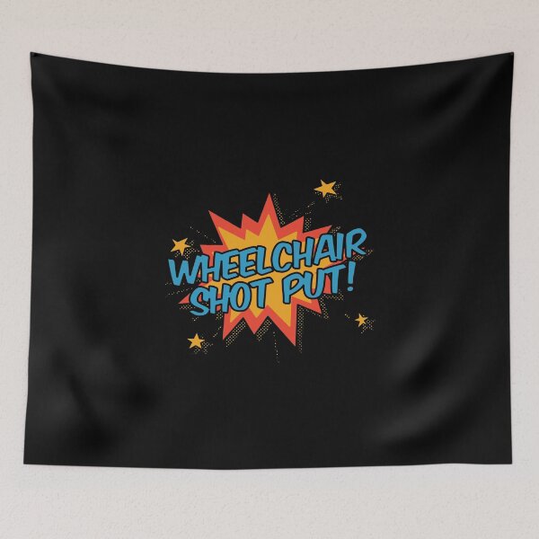 Item preview, Wheelchair Shot Put! designed and sold by orlumbuspirate.
