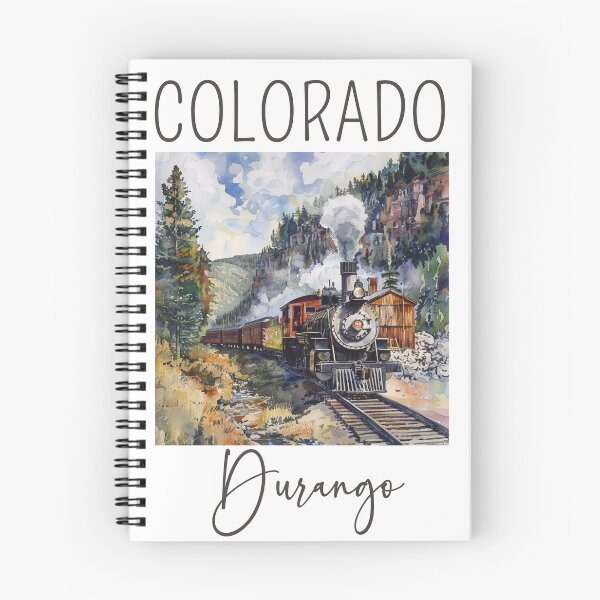 Item preview, A Watercolor Design of Durango and Silverton Railroad - Colorado - US designed and sold by Sketch-Shack.