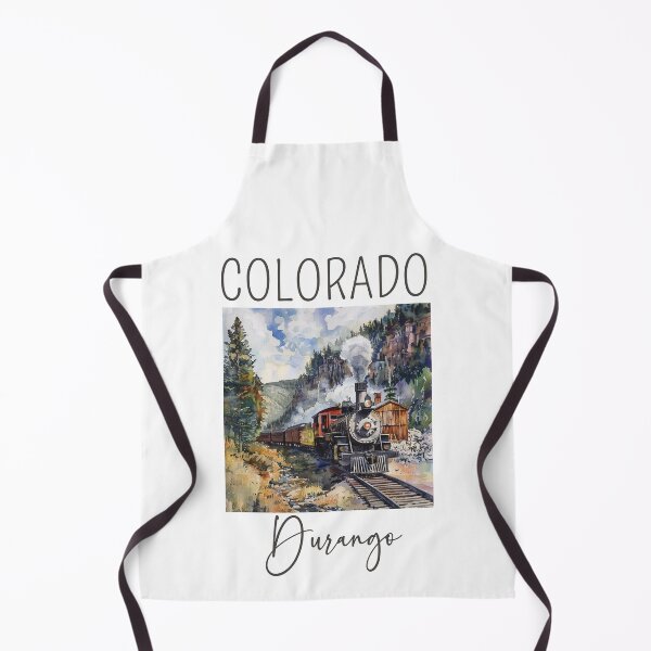 Item preview, A Watercolor Design of Durango and Silverton Railroad - Colorado - US designed and sold by Sketch-Shack.