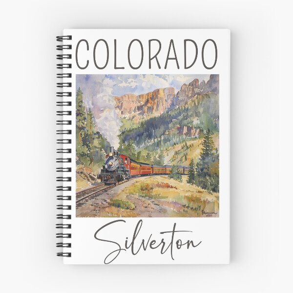 Item preview, A Watercolor Design of Durango and Silverton Railroad - Colorado - US designed and sold by Sketch-Shack.