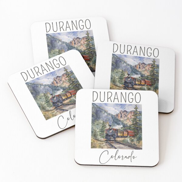 Item preview, A Watercolor Design of Durango and Silverton Railroad - Colorado - US designed and sold by Sketch-Shack.