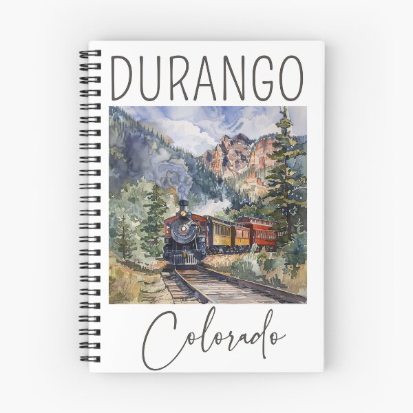 Item preview, A Watercolor Design of Durango and Silverton Railroad - Colorado - US designed and sold by Sketch-Shack.