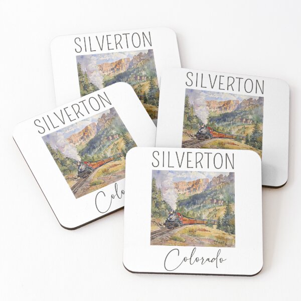 Item preview, A Watercolor Design of Durango and Silverton Railroad - Colorado - US designed and sold by Sketch-Shack.
