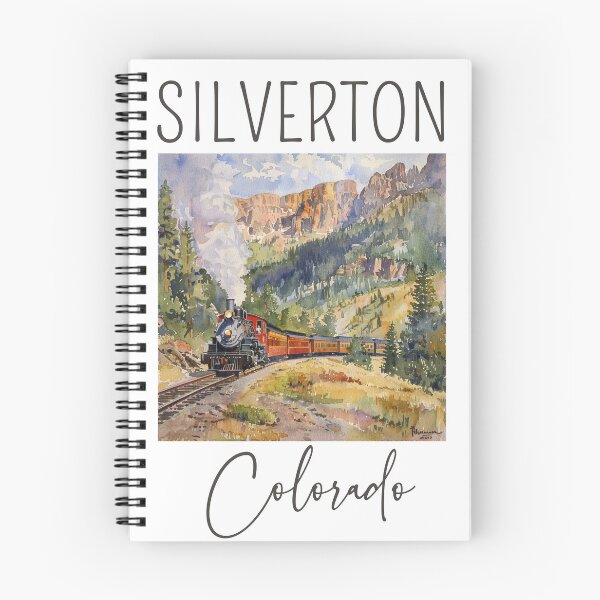 Item preview, A Watercolor Design of Durango and Silverton Railroad - Colorado - US designed and sold by Sketch-Shack.