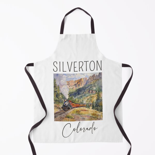 Item preview, A Watercolor Design of Durango and Silverton Railroad - Colorado - US designed and sold by Sketch-Shack.