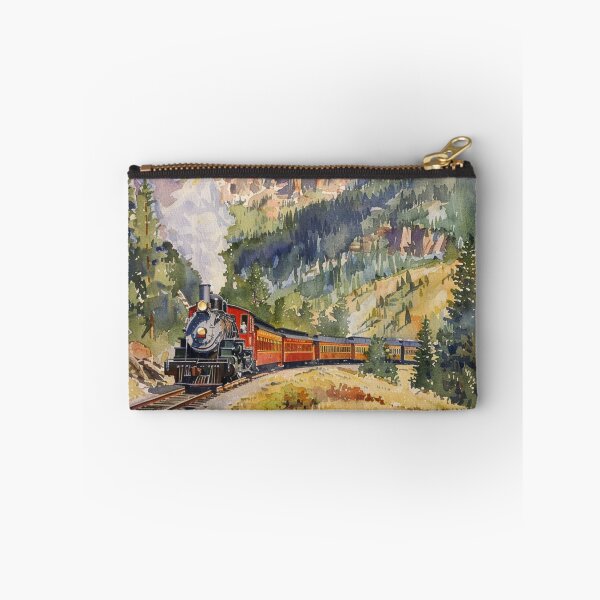 Item preview, A Watercolor Design of Durango and Silverton Railroad - Colorado - US designed and sold by Sketch-Shack.