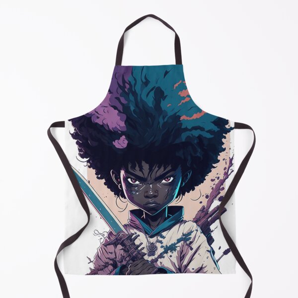Item preview, Afro Kid Samurai designed and sold by TondoMeander.