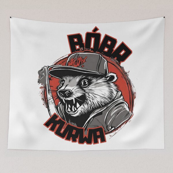 Item preview, Bóbr Ku&*a - Bober, Bóbr, Beaver, Boberek  designed and sold by CyberArtistOne.