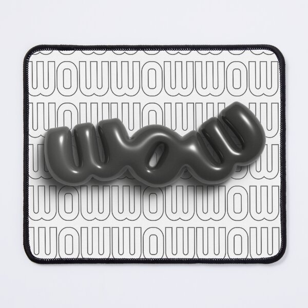 Item preview, WOW | 3D Illustration designed and sold by AniDragonfly.