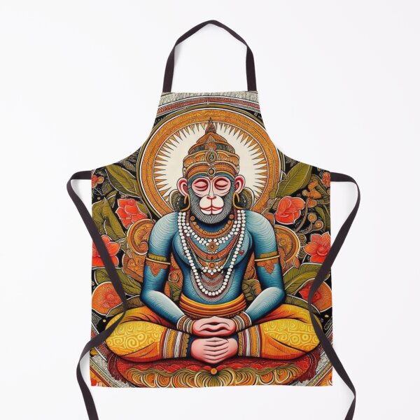 Item preview, Hanuman ji in Ram bhakti designed and sold by Eshant.