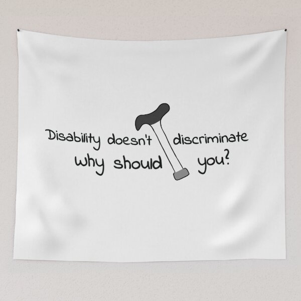 Item preview, Disability Doesn't Discriminate designed and sold by ChangingLanes.