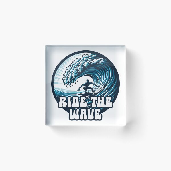 Item preview, Surfing Lover Ride The Wave Surfer designed and sold by TKsTees.