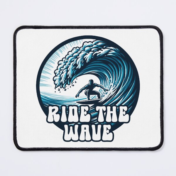 Item preview, Surfing Lover Ride The Wave Surfer designed and sold by TKsTees.