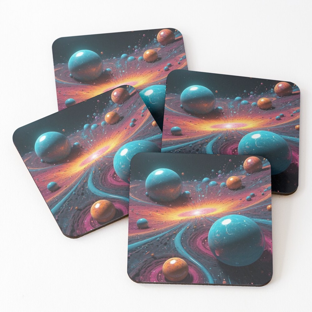 Item preview, Coasters (Set of 4) designed and sold by eXtraHumans.