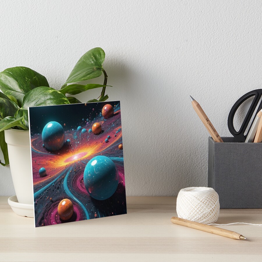 Item preview, Art Board Print designed and sold by eXtraHumans.
