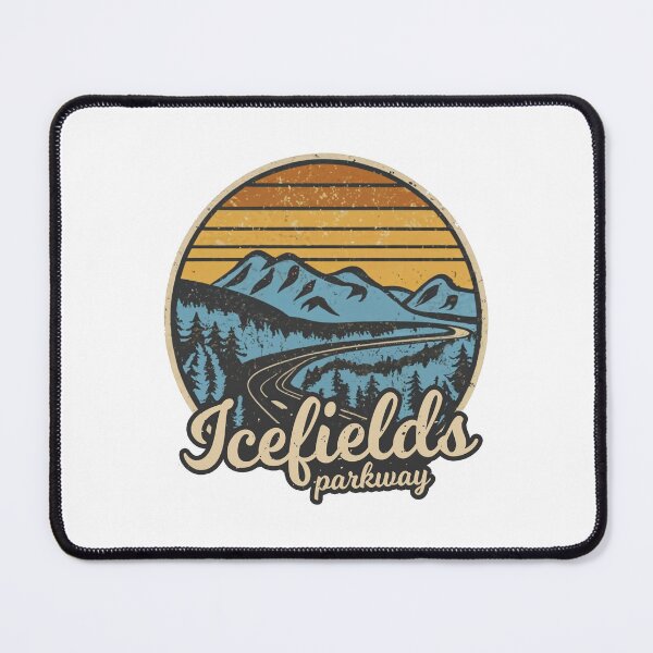 Item preview, Icefields Parkway Alberta Canada Retro designed and sold by Esskay Designs.