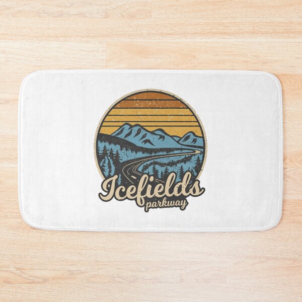 Item preview, Icefields Parkway Alberta Canada Retro designed and sold by Esskay Designs.