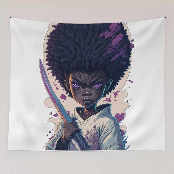 Item preview, Purple Eyes Samurai designed and sold by TondoMeander.