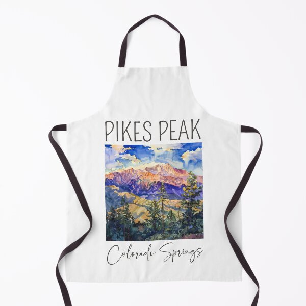 Item preview, A Watercolor Design of Pikes Peak - Colorado Springs - US designed and sold by Sketch-Shack.