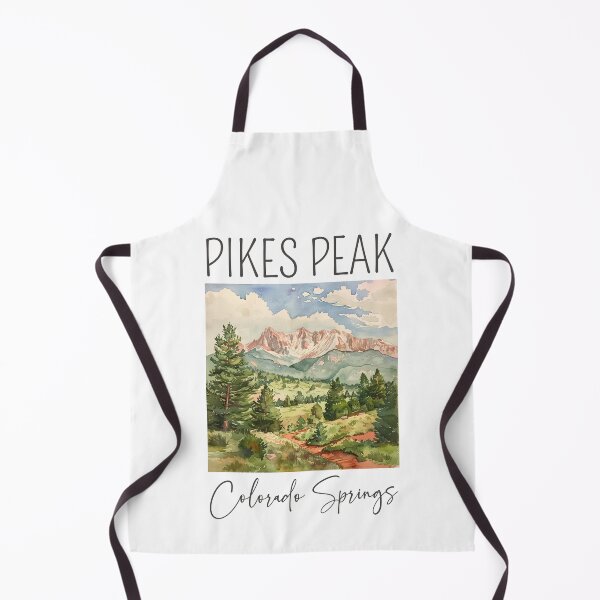 Item preview, A Watercolor Design of Pikes Peak - Colorado Springs - US designed and sold by Sketch-Shack.