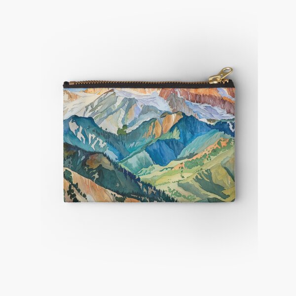 Item preview, A Watercolor Design of Pikes Peak - Colorado Springs - US designed and sold by Sketch-Shack.