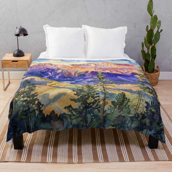 Item preview, A Watercolor Design of Pikes Peak - Colorado Springs - US designed and sold by Sketch-Shack.