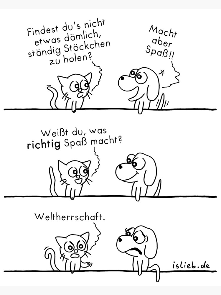 Spass - islieb-Comic von islieb