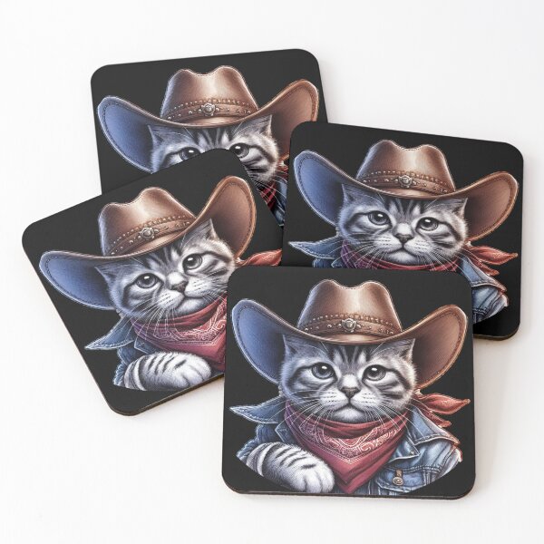 Item preview, Cat cowboy designed and sold by Oryartil.