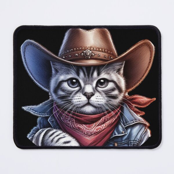 Item preview, Cat cowboy designed and sold by Oryartil.