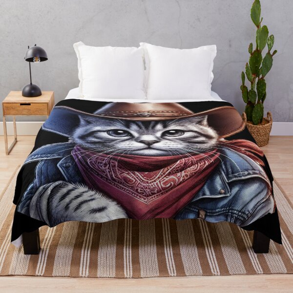 Item preview, Cat cowboy designed and sold by Oryartil.