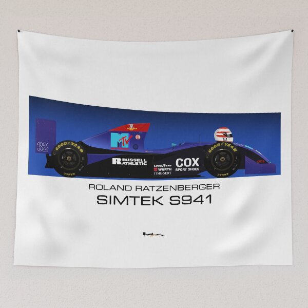 Item preview, Roland Ratzenberger - Simtek S941 designed and sold by JageOwen.