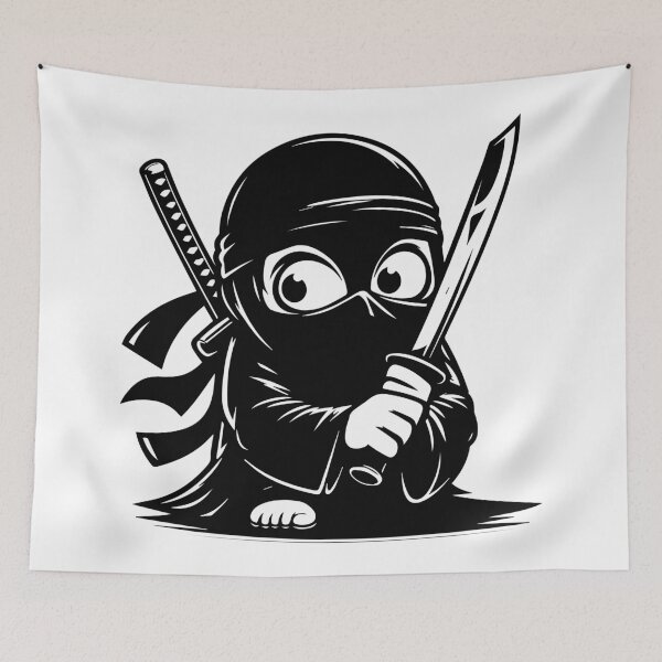 Item preview, ninja kawaii designed and sold by Ren-Zou.