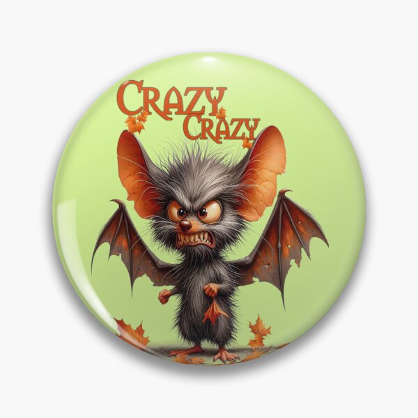 Item preview, One crazy crazy bat, fantasy art designed and sold by LoneAngel.