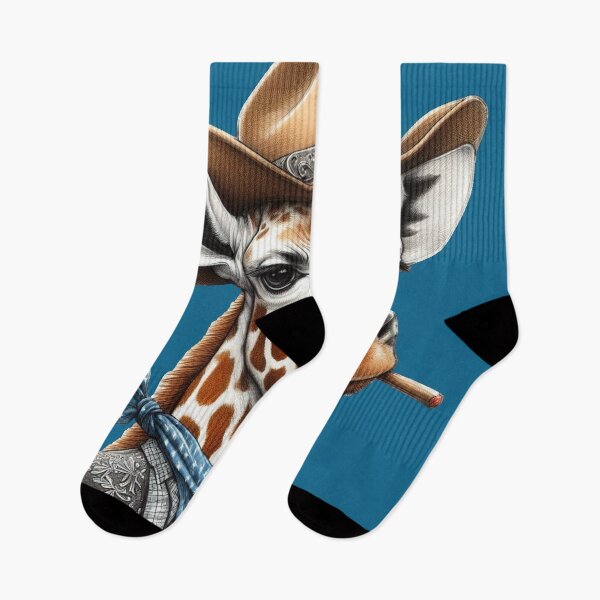 Item preview, giraffe cowboy designed and sold by Oryartil.