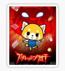 Aggretsuko Lifestyle Sticker