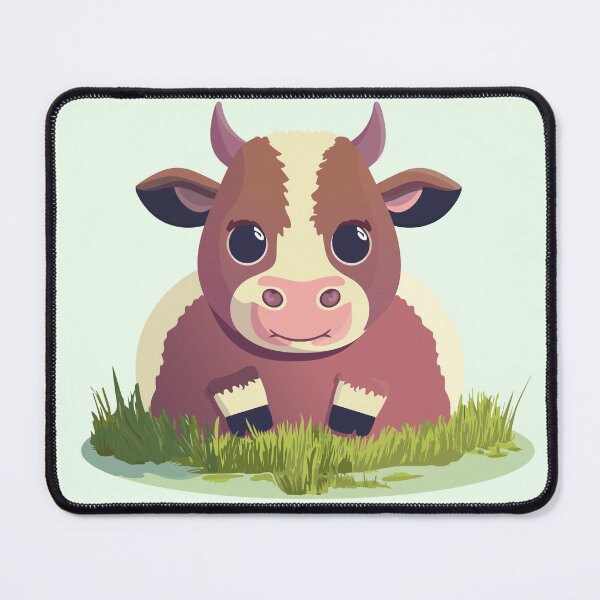 Item preview, Cute Tubby Cow In Grass Patch designed and sold by CharleeGraphics.