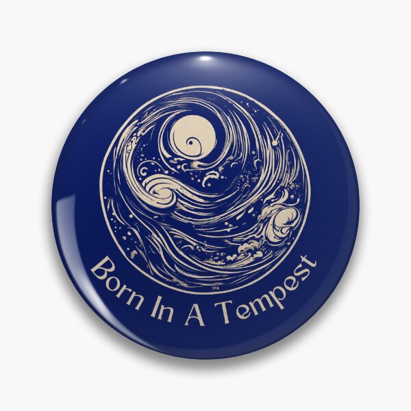 Item preview, Born In A Tempest (commission) designed and sold by Silver Lining Gift Co..