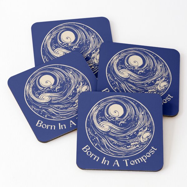 Item preview, Born In A Tempest (commission) designed and sold by Silver Lining Gift Co..