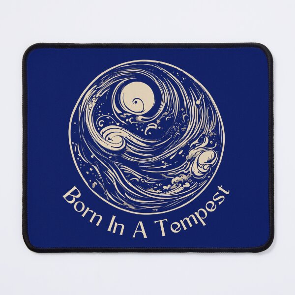 Item preview, Born In A Tempest (commission) designed and sold by Silver Lining Gift Co..