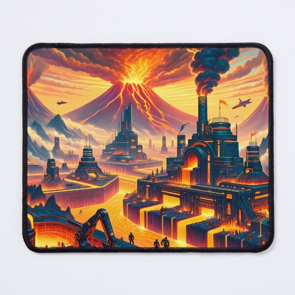 Item preview, Pyrothrax Volcanic Forges designed and sold by LivingArtClips.