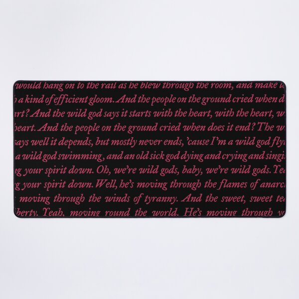 Item preview, Wild God - Nick Cave & The Bad Seeds (lyrics) v.3 designed and sold by x1brett.