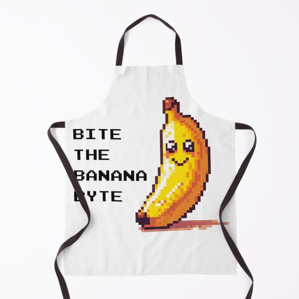 Item preview, Bite the banana byte - pixel art style designed and sold by Funny-Banana.