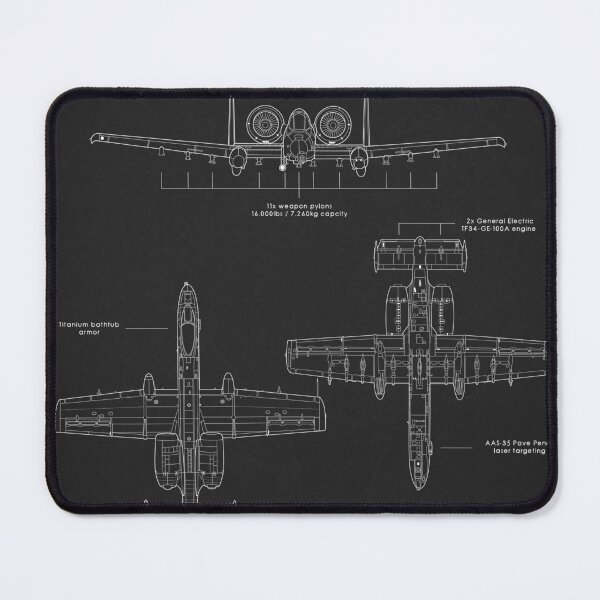 Item preview, Fairchild A-10 Thunderbolt II designed and sold by Iwoko.